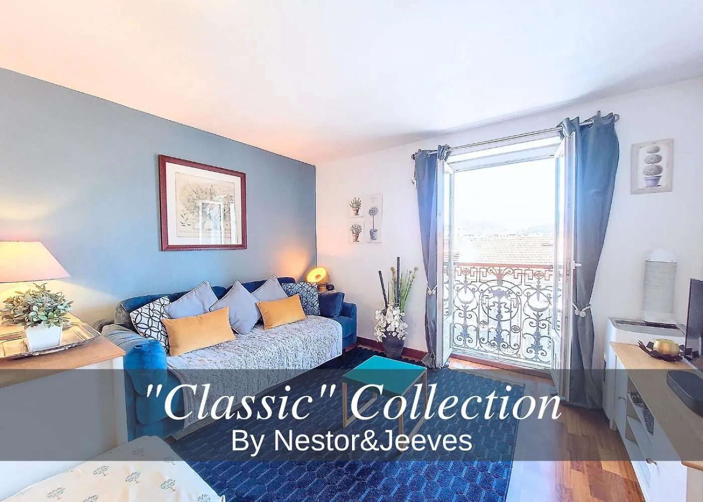 Nestor&Jeeves - Chaise Bleue - Central - Near Beach Nice